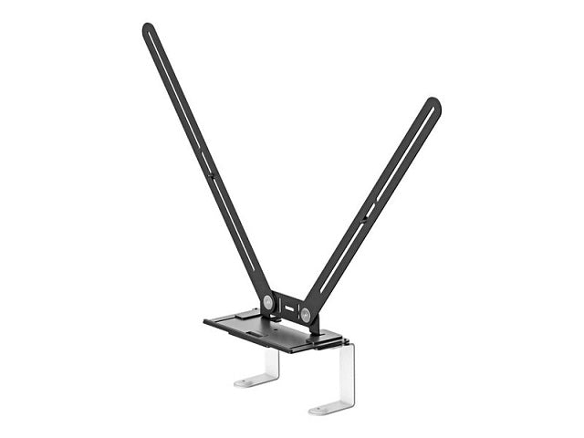 Logitech TV Mount For Video Bars - Montura para cámara - montaje debajo de pantalla, montable encima del monitor - para Logitech Rally Bar All-In-One Video Bar for Midsize Rooms; Room Solution Large-4