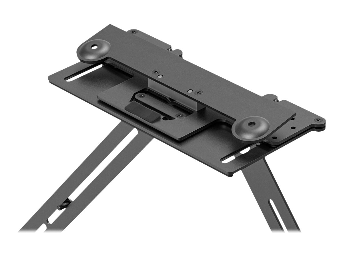 Logitech TV Mount For Video Bars - Montura para cámara - montaje debajo de pantalla, montable encima del monitor - para Logitech Rally Bar All-In-One Video Bar for Midsize Rooms; Room Solution Large-12