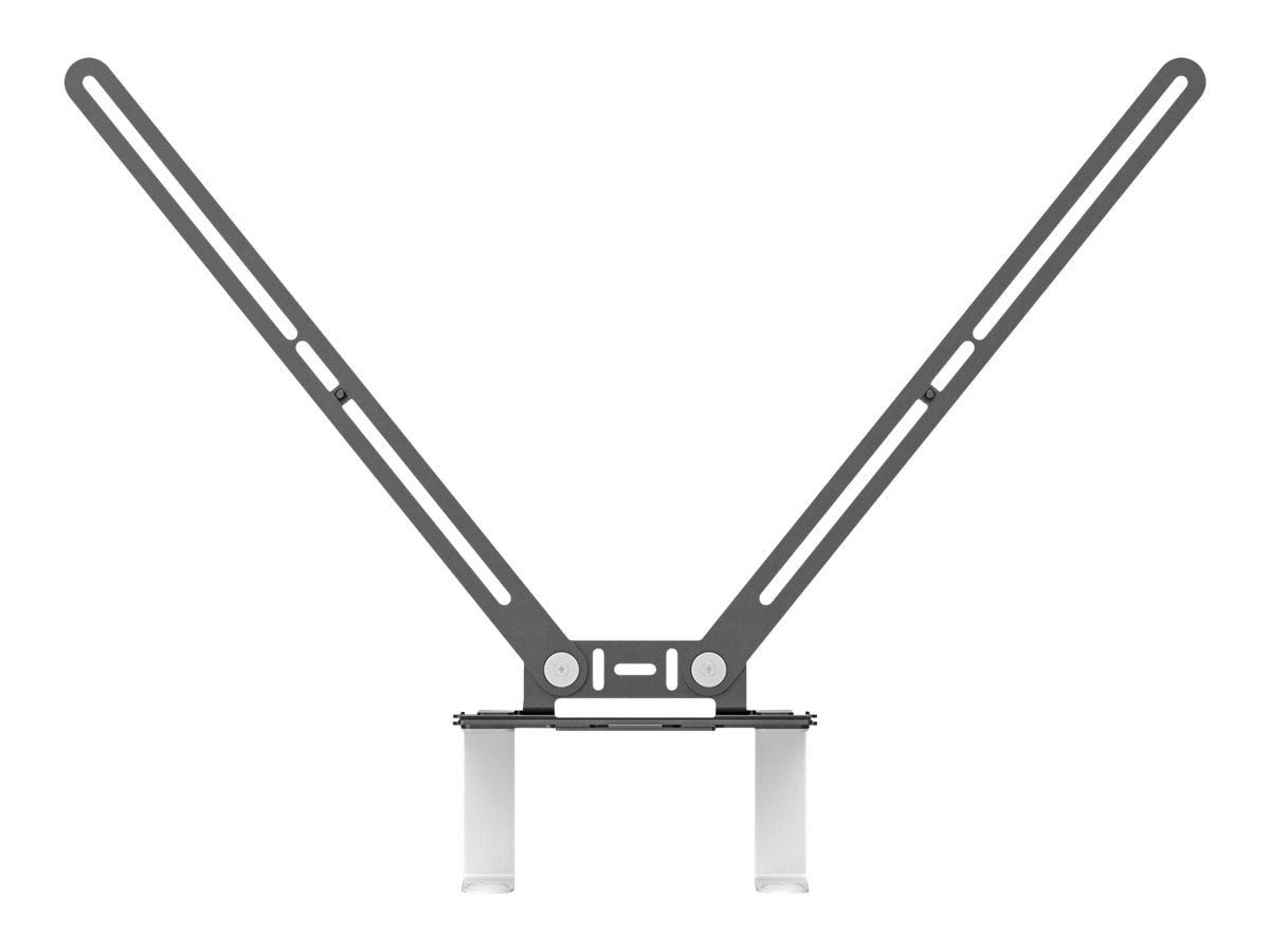 Logitech TV Mount For Video Bars - Montura para cámara - montaje debajo de pantalla, montable encima del monitor - para Logitech Rally Bar All-In-One Video Bar for Midsize Rooms; Room Solution Large