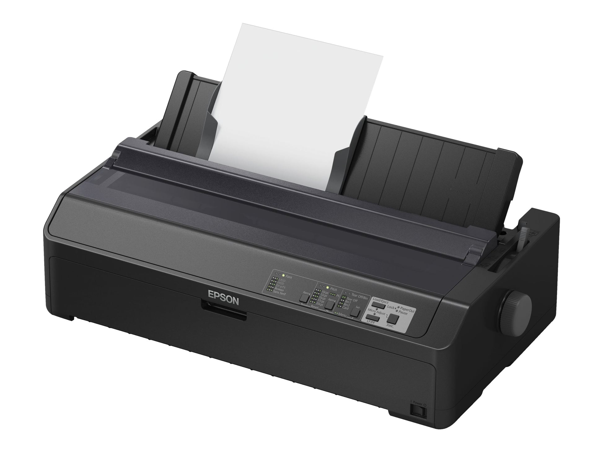 Epson FX 2190II - Impresora - B/N - matriz de puntos - Rollo (21,6 cm), 406,4 mm (anchura), 420 x 364 mm - 240 x 144 ppp - 9 espiga - hasta 738 caracteres/segundo - paralelo, USB 2.0-11
