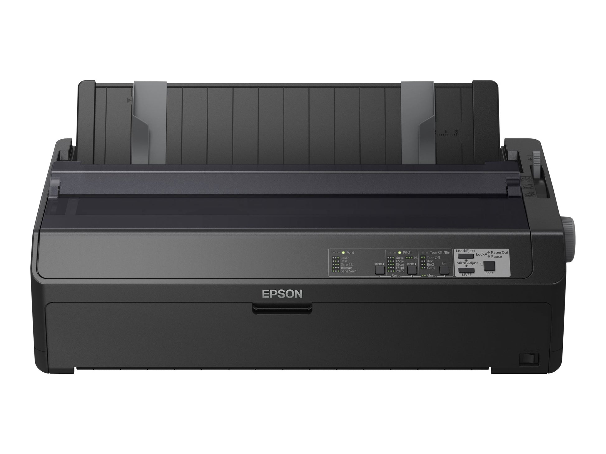 Epson FX 2190II - Impresora - B/N - matriz de puntos - Rollo (21,6 cm), 406,4 mm (anchura), 420 x 364 mm - 240 x 144 ppp - 9 espiga - hasta 738 caracteres/segundo - paralelo, USB 2.0-3