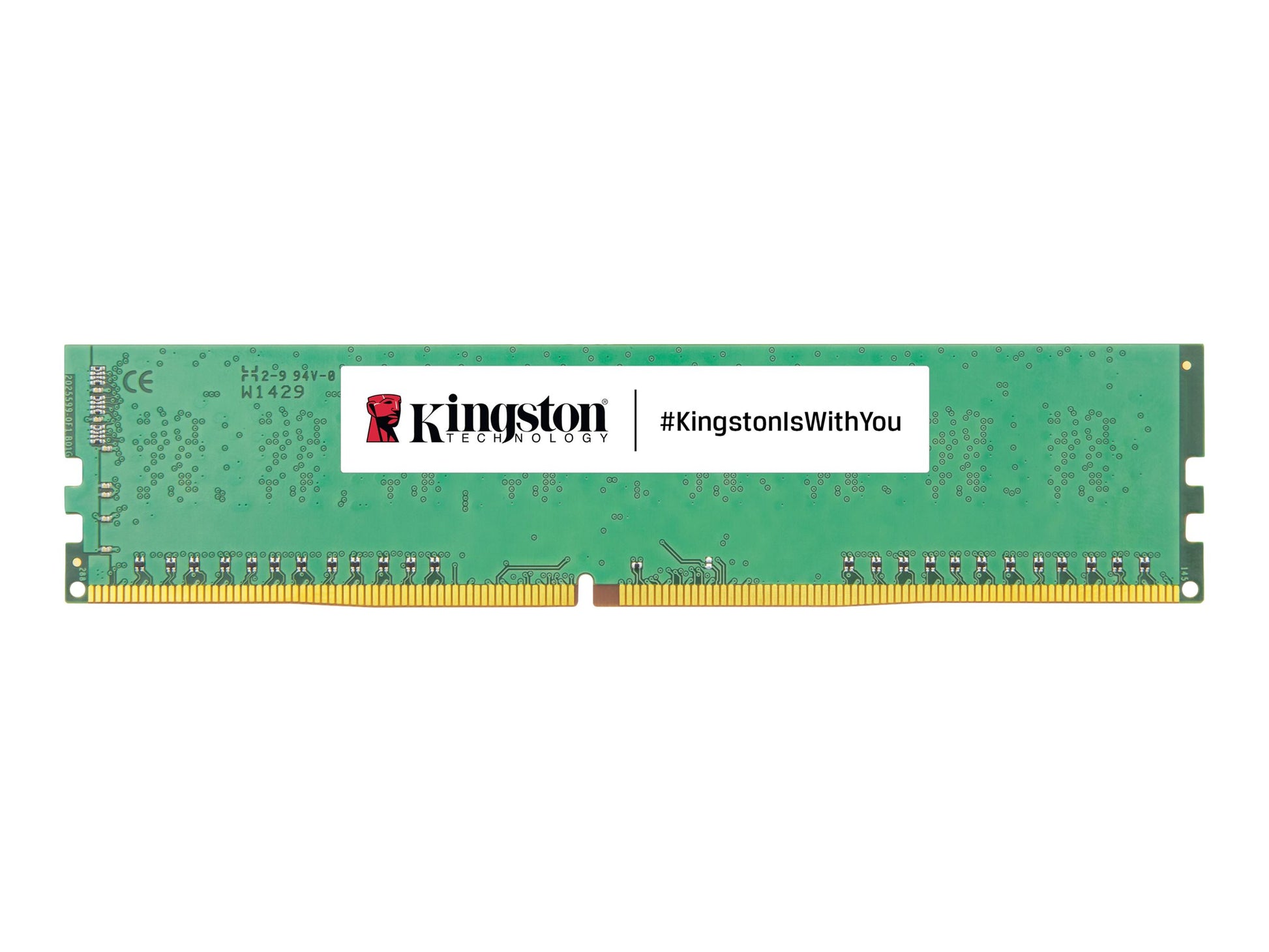 Kingston ValueRAM - DDR4 - módulo - 8 GB - DIMM de 288 contactos - 3200 MT/s / PC4-25600 - CL22 - 1.2 V - sin búfer - no ECC-8