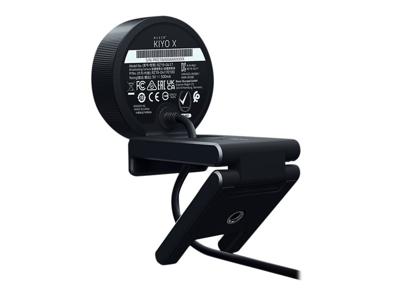 Razer Kiyo X - Webcam - color - 2,1 MP - 1920 x 1080 - audio - USB 2.0 - MJPEG, YUV2-5