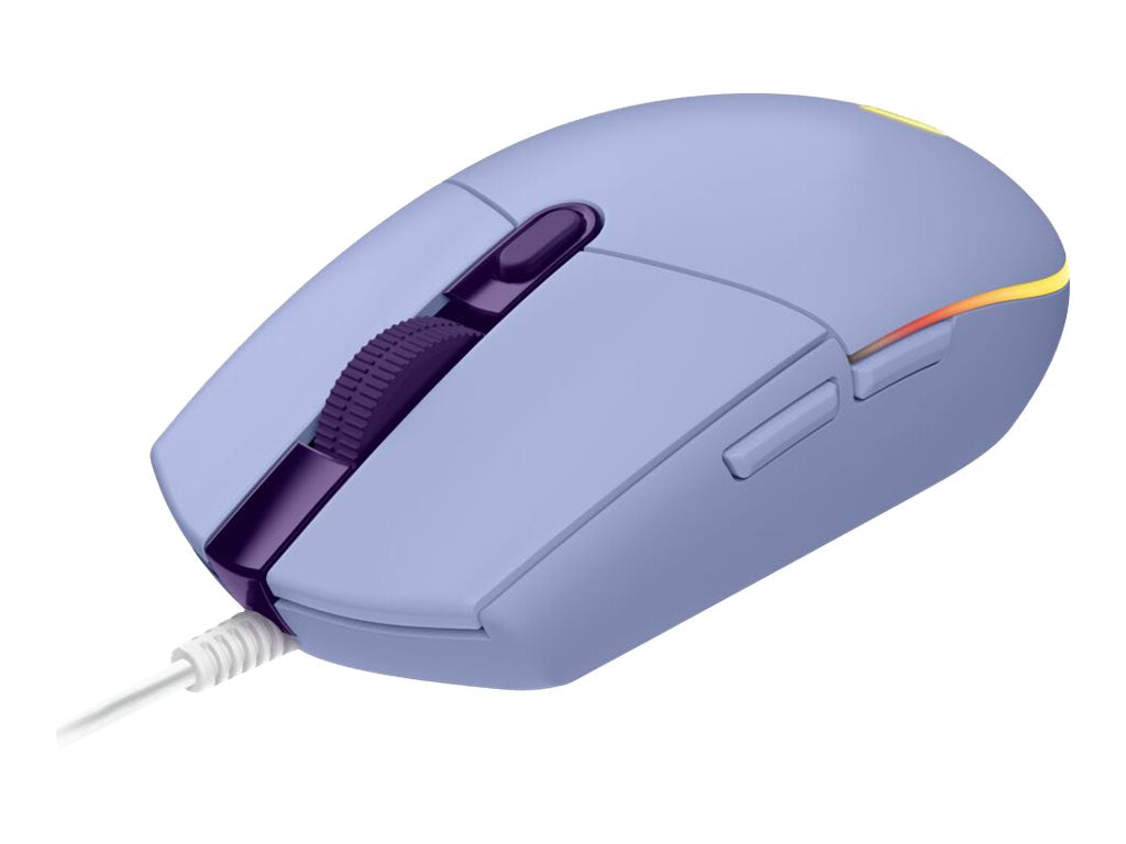 Logitech Gaming Mouse G203 LIGHTSYNC - Ratón - óptico - 6 botones - cableado - USB - lila-9