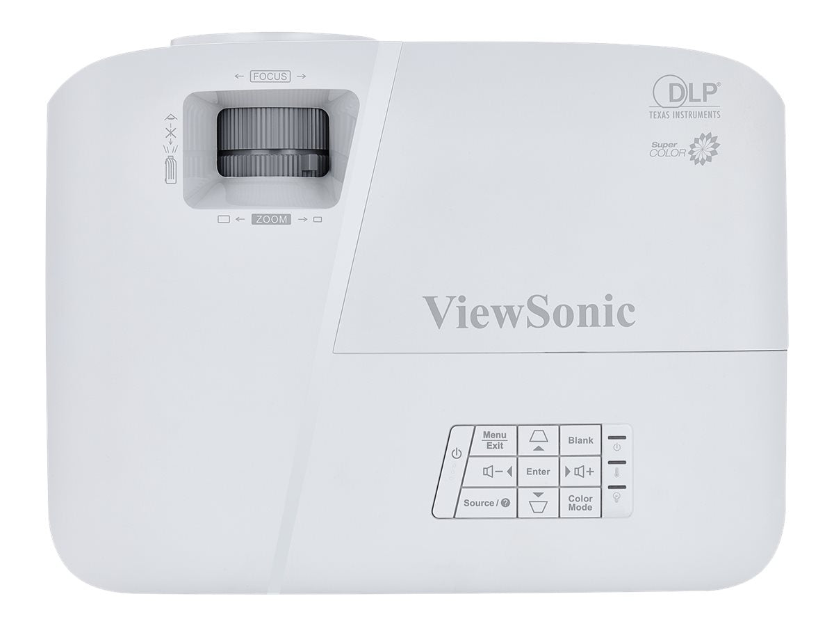 ViewSonic PA503S - Proyector DLP - 3D - 4000 ANSI lumens - SVGA (800 x 600) - 4:3 - con 1 año de servicio de cambio urgente-5