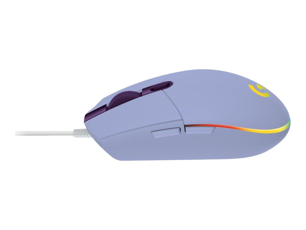 Logitech Gaming Mouse G203 LIGHTSYNC - Ratón - óptico - 6 botones - cableado - USB - lila-8