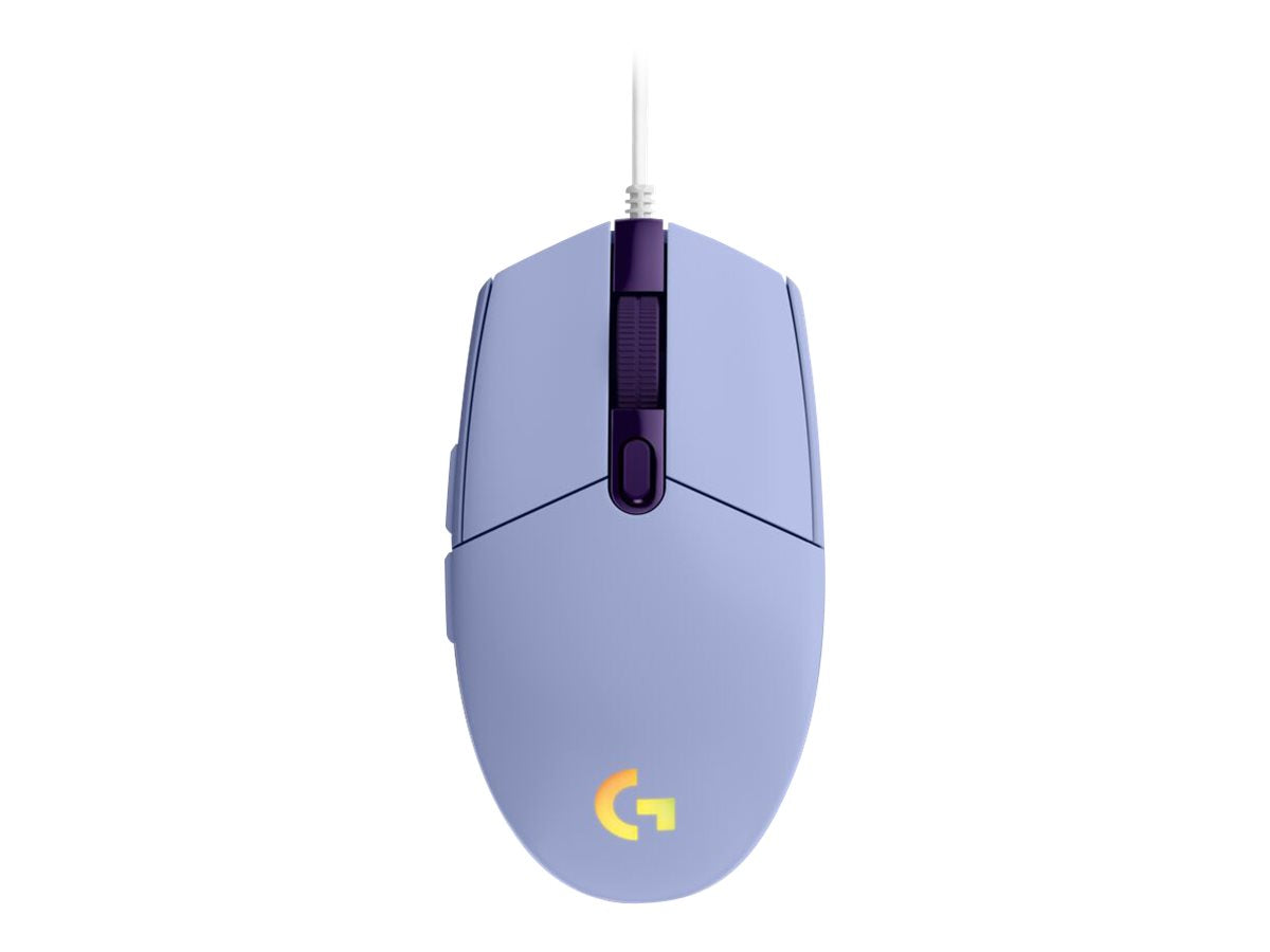 Logitech Gaming Mouse G203 LIGHTSYNC - Ratón - óptico - 6 botones - cableado - USB - lila-6