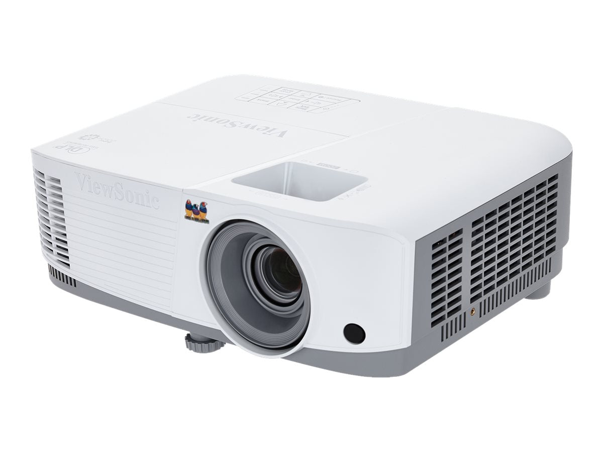 ViewSonic PA503S - Proyector DLP - 3D - 4000 ANSI lumens - SVGA (800 x 600) - 4:3 - con 1 año de servicio de cambio urgente-4