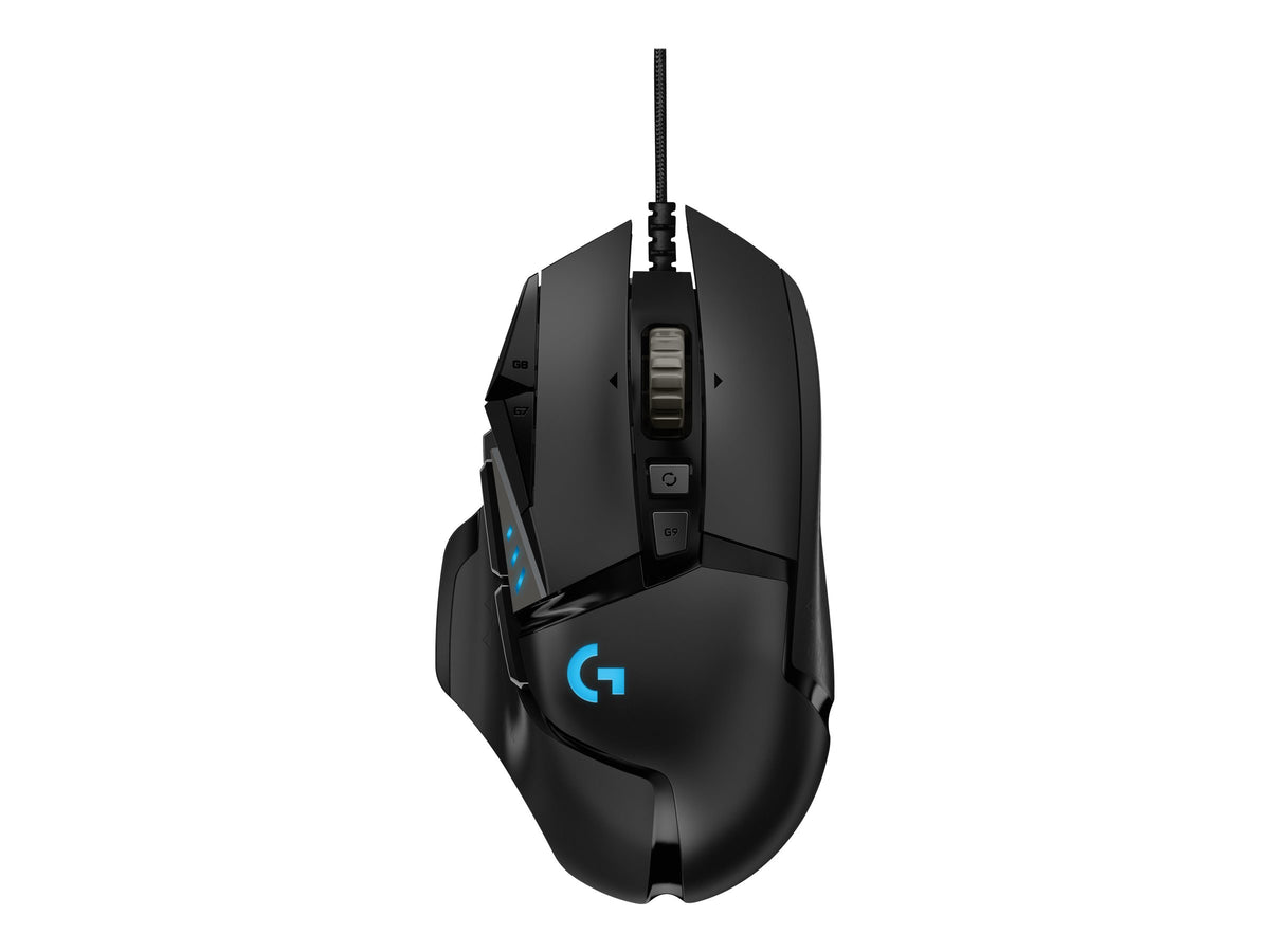 Logitech Gaming Mouse G502 (Hero) - Ratón - óptico - 11 botones - cableado - USB-11