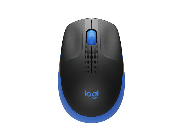Logitech M190 - Ratón - óptico - 3 botones - inalámbrico - receptor inalámbrico USB - azul-16