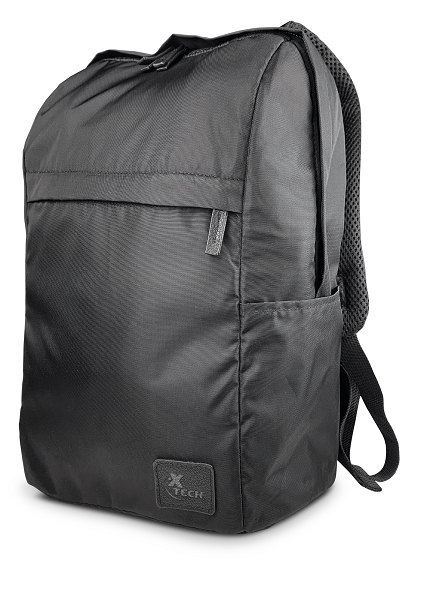 Xtech - Laptop Backpack - 15.6" - Durable polyester - Black - Leiden XTB-209-3