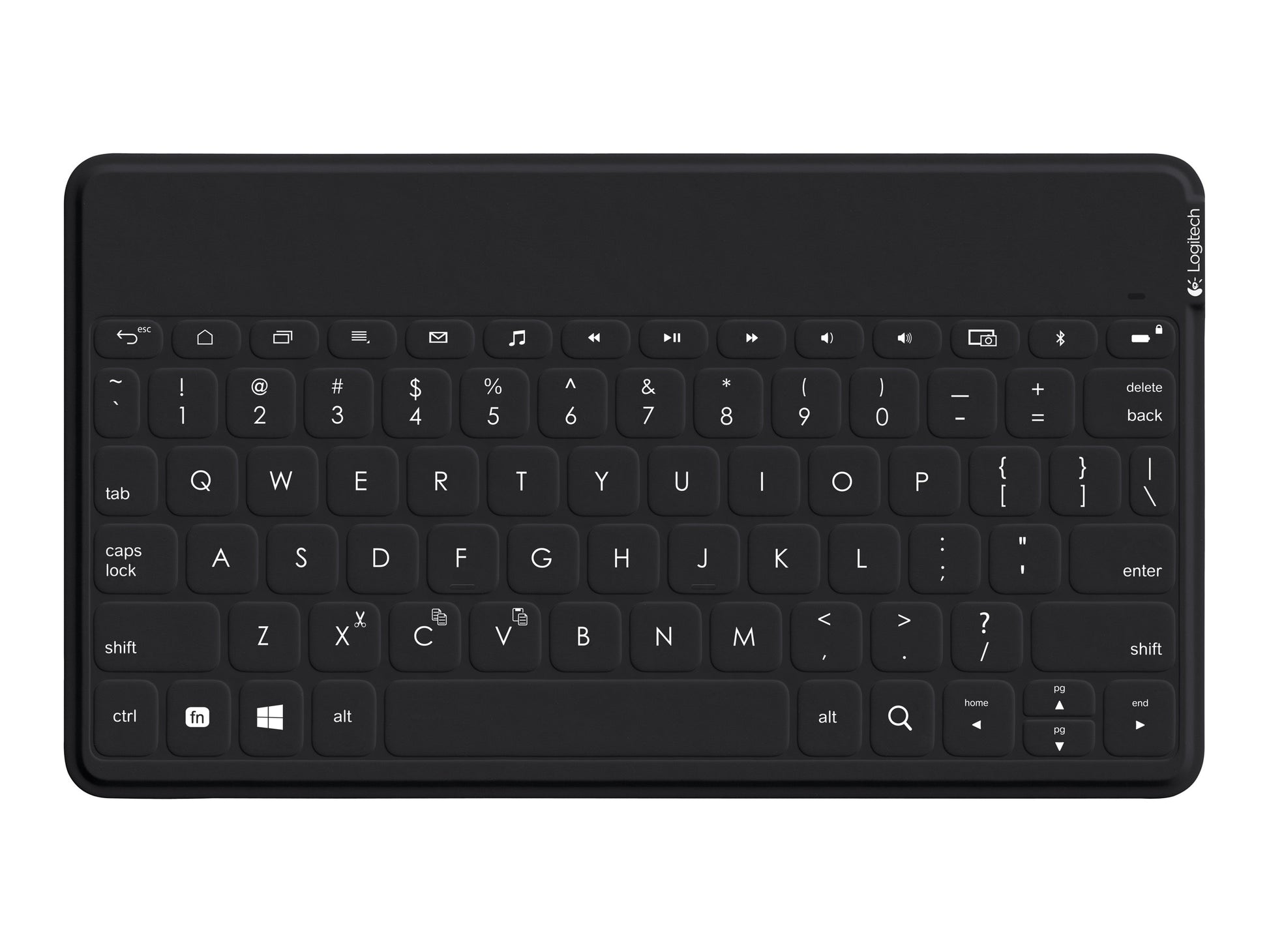 Logitech Keys-To-Go - Teclado - Bluetooth - impermeable - negro-17