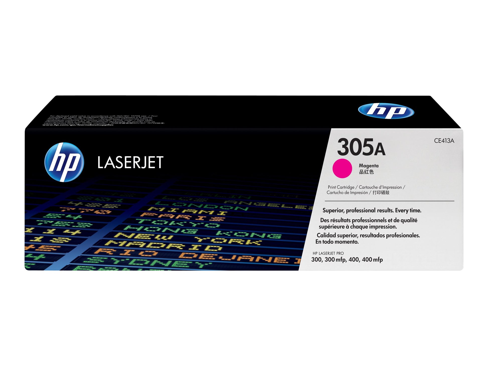 HP 305A - Magenta - original - LaserJet - cartucho de tóner (CE413A) - para LaserJet Pro 300 M351, 400 M451, MFP M375, MFP M475-2