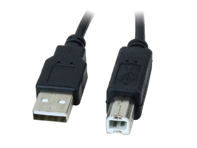 Xtech - USB cable - 1.8 m - 4 pin USB Type B - 4 pin USB Type A - 2.0 a-male b-male-3