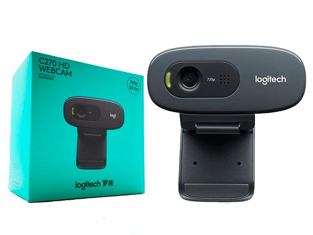 Logitech HD Webcam C270 - Webcam - color - 1280 x 720 - audio - USB 2.0-12