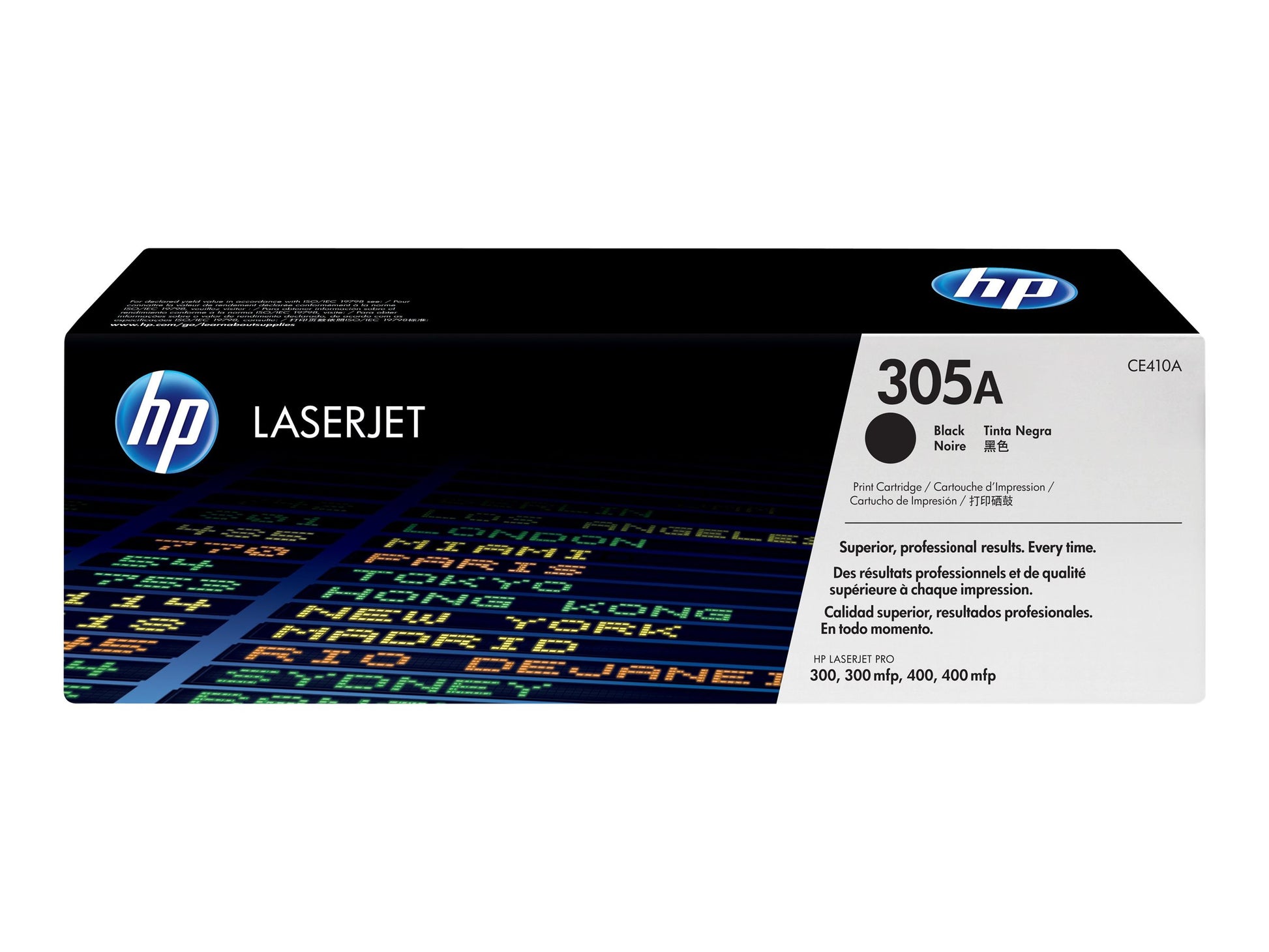 HP 305A - Negro - original - LaserJet - cartucho de tóner (CE410A) - para LaserJet Pro 300 M351, 400 M451, MFP M375, MFP M475-11