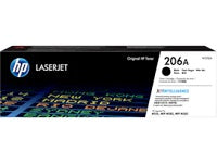 HP 206A - Negro - original - LaserJet - cartucho de tóner (W2110A) - para Color LaserJet Pro M255, M283, MFP M282, MFP M283-7
