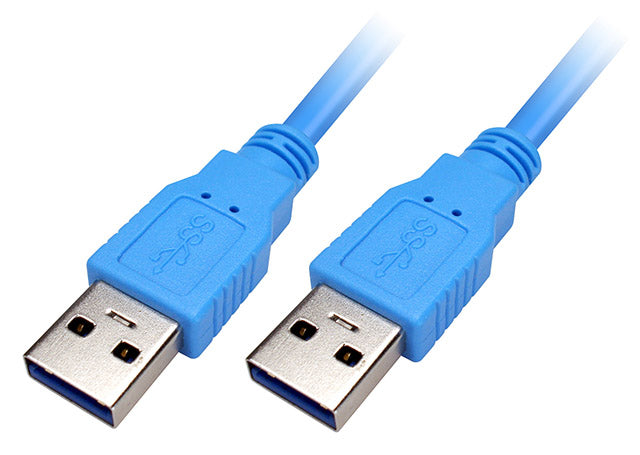 Xtech - USB cable - Blue - 6ft USB 3.0 cable-1