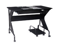 Computer Desk Black- Lombardi-1