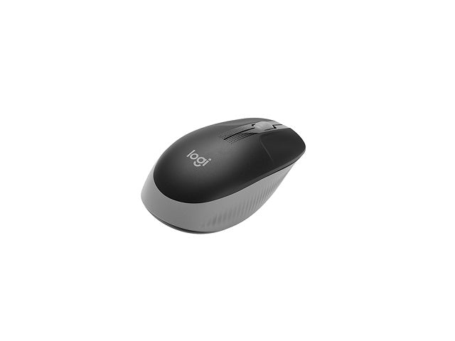 Logitech M190 - Ratón - óptico - 3 botones - inalámbrico - receptor inalámbrico USB - carbón-14