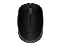 Logitech M170 - Ratón - diestro y zurdo - inalámbrico - 2.4 GHz - receptor inalámbrico USB - negro-3