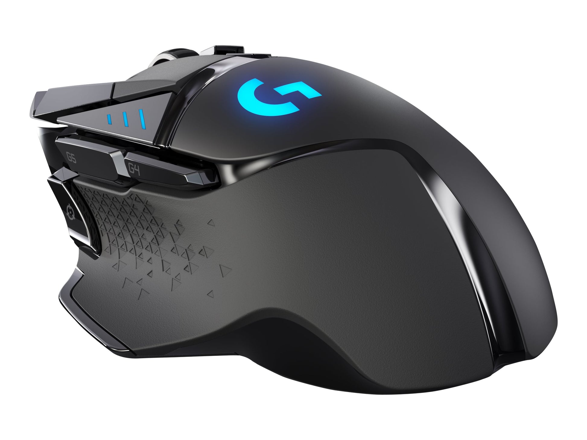 Logitech Wireless Gaming Mouse G502 Lightspeed - Ratón - óptico - 11 botones - inalámbrico - 2.4 GHz - receptor inalámbrico USB-1