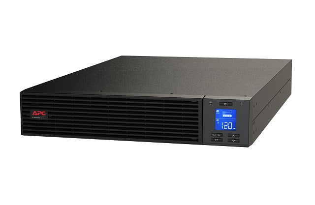 APC Easy UPS On-Line SRV3KRA - UPS (montaje en bastidor) - CA 120 V - 2400 vatios - 3000 VA - RS-232, USB - conectores de salida: 7 - 2U - 19" - con kit del riel-4