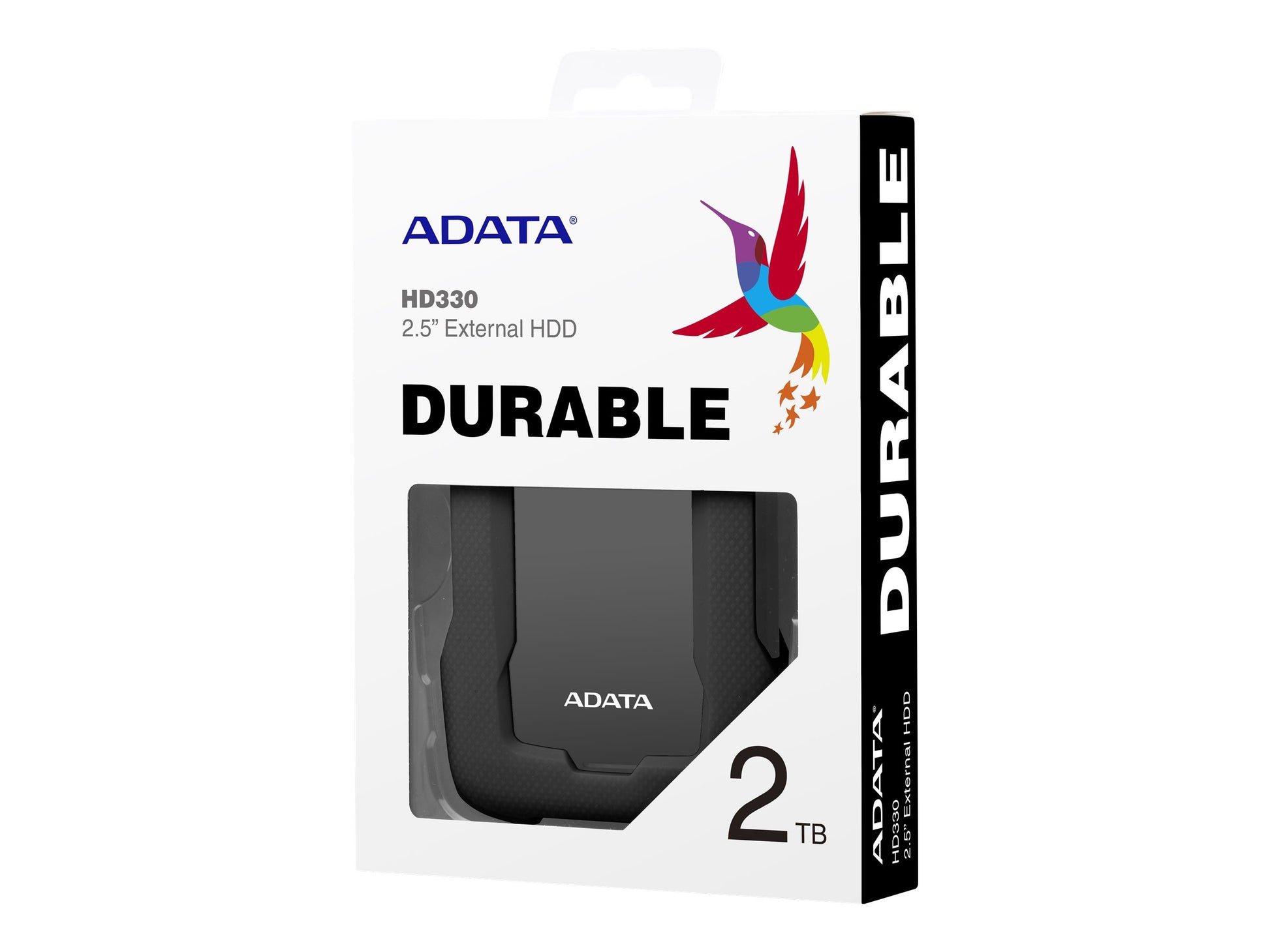 ADATA HD330 - Disco duro - 2 TB - externo (portátil) - USB 3.1 - AES de 256 bits - negro-8