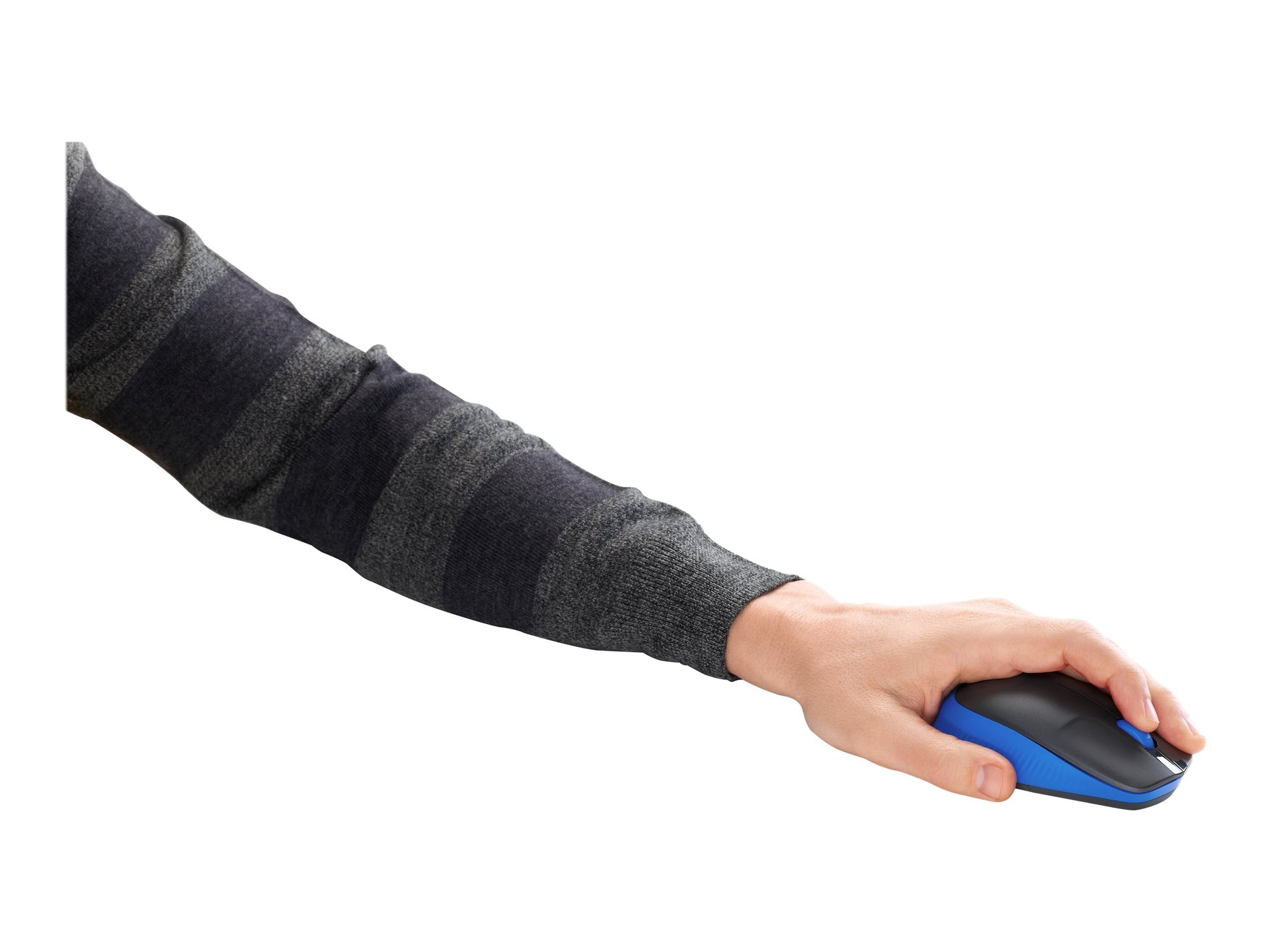 Logitech M190 - Ratón - óptico - 3 botones - inalámbrico - receptor inalámbrico USB - azul-8