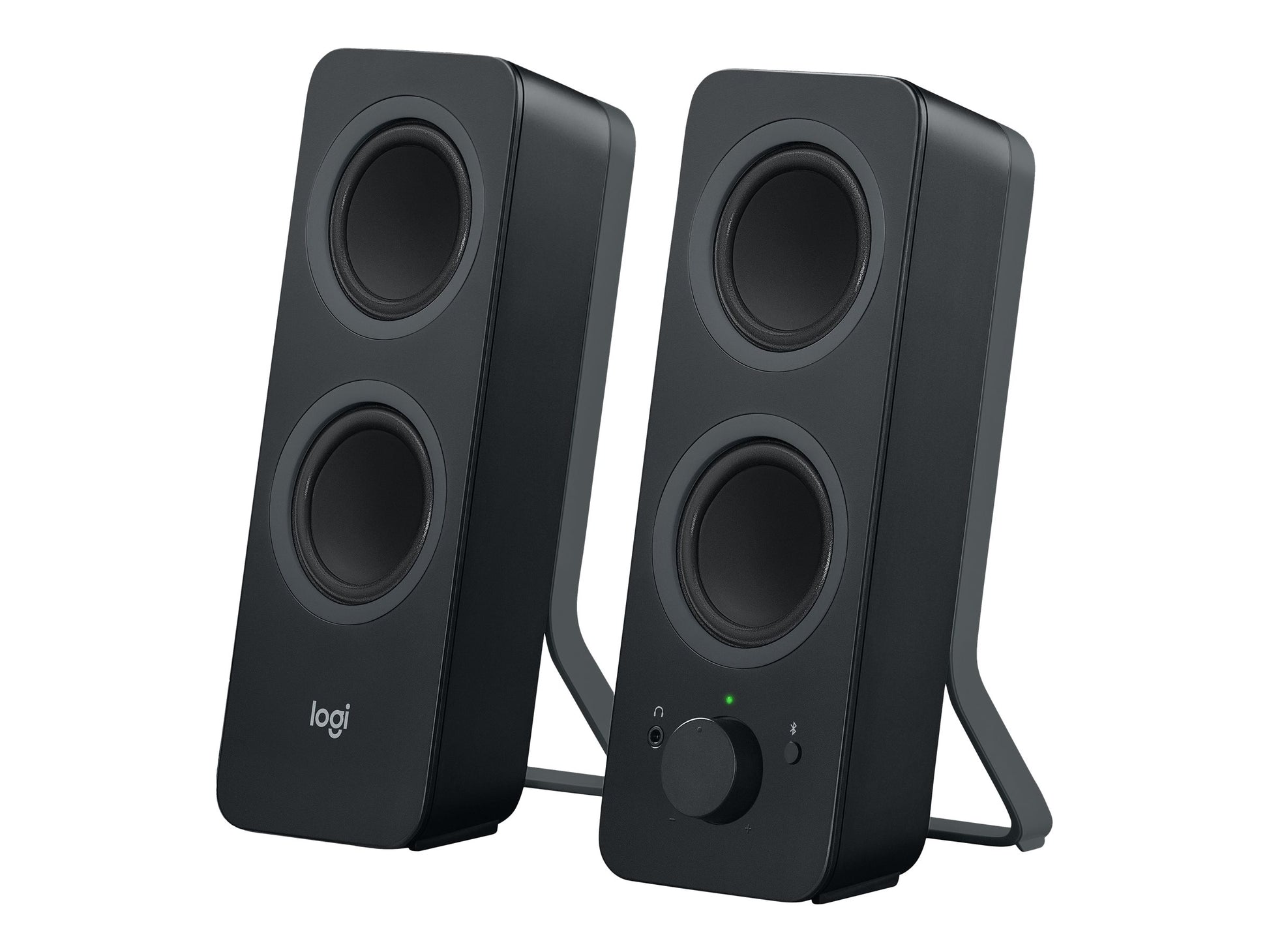 Logitech Z207 Bluetooth Computer Speakers - Altavoces - para PC - canal 2.0 - inalámbrico - Bluetooth - 5 vatios (Total) - negro-5