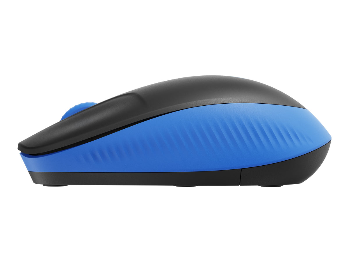 Logitech M190 - Ratón - óptico - 3 botones - inalámbrico - receptor inalámbrico USB - azul-13
