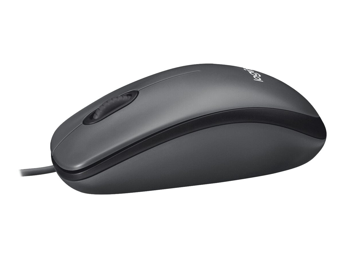 Logitech M90 - Ratón - diestro y zurdo - óptico - cableado - USB-6