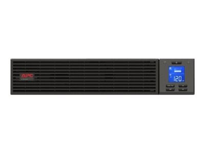 APC Easy UPS On-Line SRV3KRA - UPS (montaje en bastidor) - CA 120 V - 2400 vatios - 3000 VA - RS-232, USB - conectores de salida: 7 - 2U - 19" - con kit del riel-11