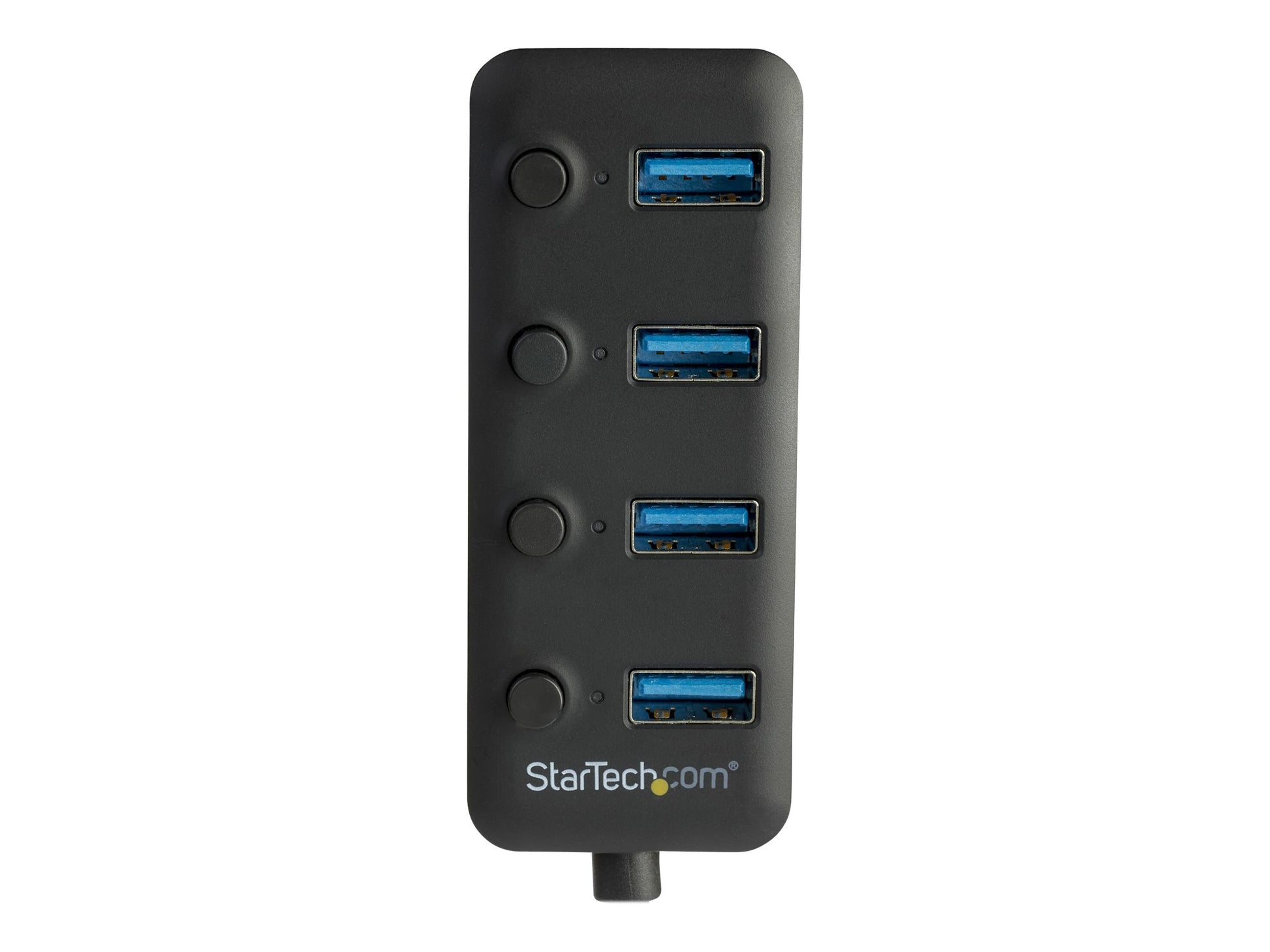 StarTech.com Hub USB 3.0 de 4 Puertos - Ladrón USB de 4 Puertos USB-A con Interruptores Individuales de Encendido/Apagado - Hub - 4 x USB 3.1 Gen 1 - sobremesa - para P/N: HB30C4AIB-13
