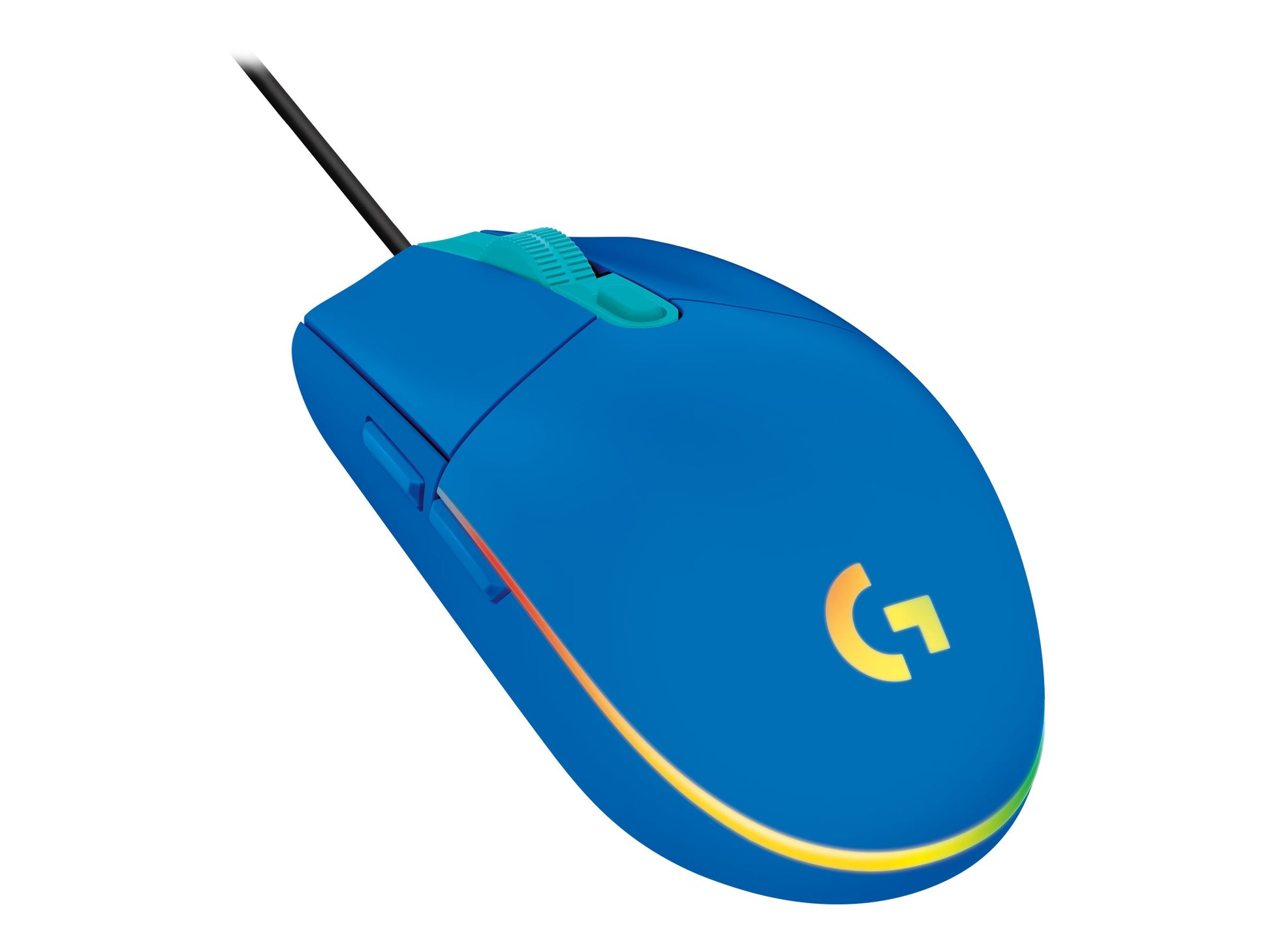 Logitech Gaming Mouse G203 LIGHTSYNC - Ratón - óptico - 6 botones - cableado - USB - azul-2