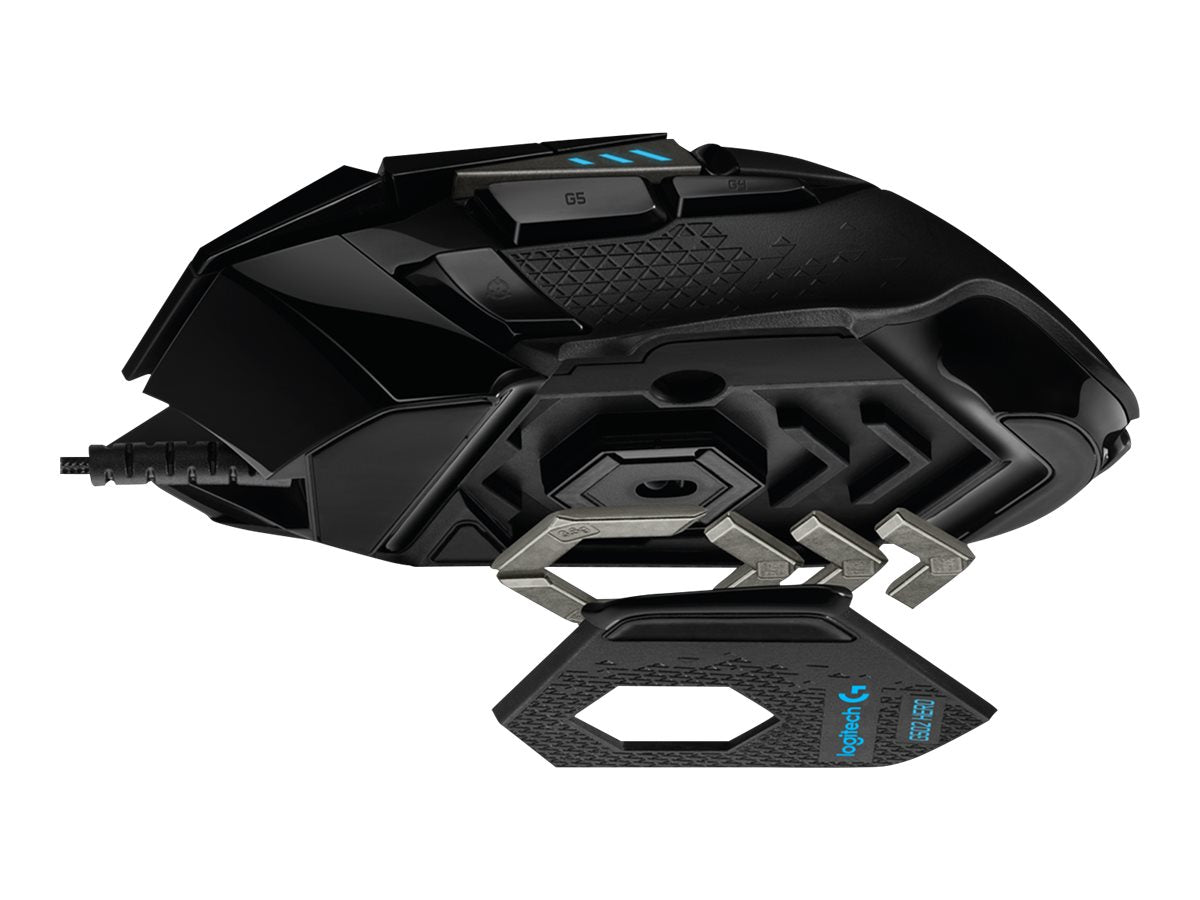 Logitech Gaming Mouse G502 (Hero) - Ratón - óptico - 11 botones - cableado - USB-15