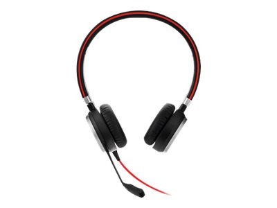 Jabra Evolve 40 MS stereo - Auricular - en oreja - cableado - USB, conector de 3,5 mm - Certificado para Skype Empresarial