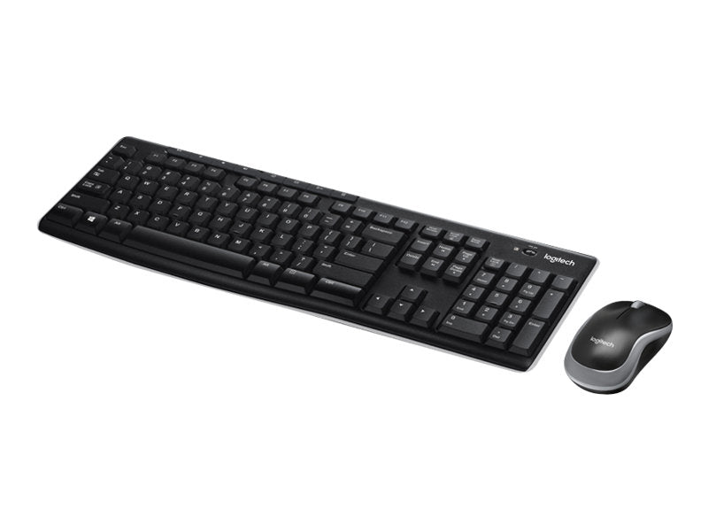 Logitech MK270 Wireless Combo - Juego de teclado y ratón - inalámbrico - 2.4 GHz - inglés - negro-4