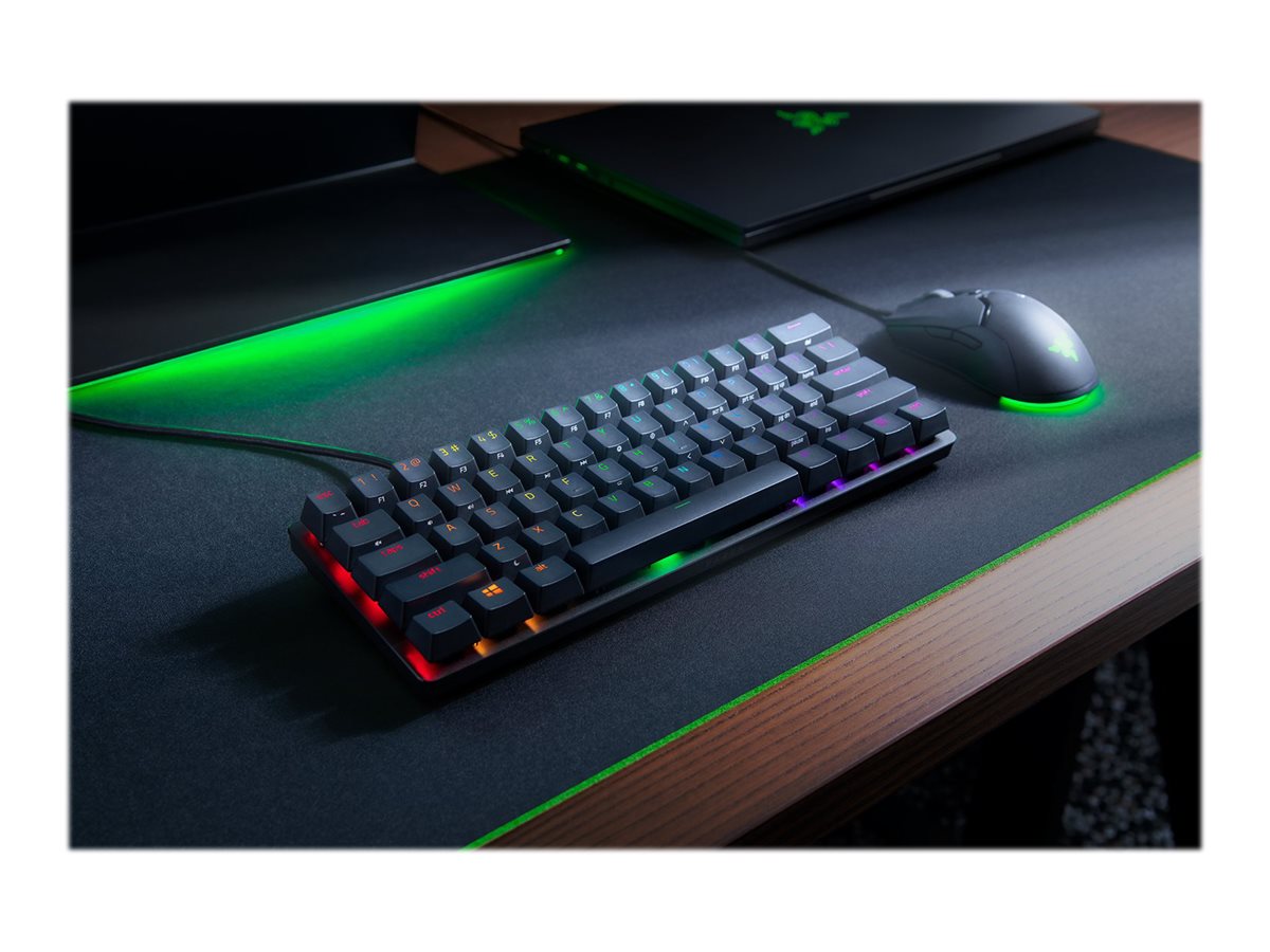 Razer Huntsman Mini - Teclado - retroiluminación - USB - EE. UU. - interruptor: Razer Linear Optical - negro-18