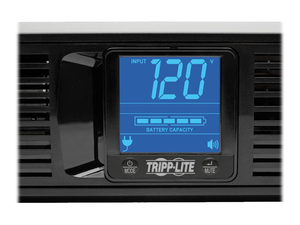 Eaton Tripp Lite Series UPS Smart LCD 1500VA 900W 120V Line-Interactive UPS - 8 Outlets, USB, DB9, 2U Rack/Tower Battery Backup - UPS - CA 120 V - 900 vatios - 1500 VA - conectores de salida: 8 - 2U - negro atractivo-19