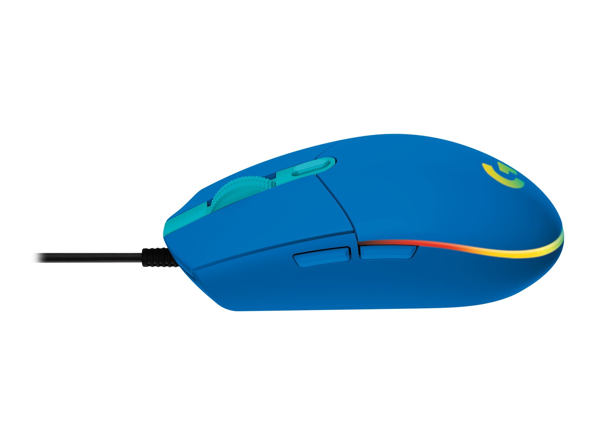 Logitech Gaming Mouse G203 LIGHTSYNC - Ratón - óptico - 6 botones - cableado - USB - azul-12
