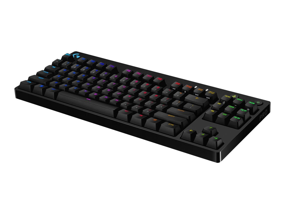 Logitech G Pro Mechanical Gaming Keyboard - Teclado - retroiluminación - USB - interruptor: GX Blue Clicky - negro-15