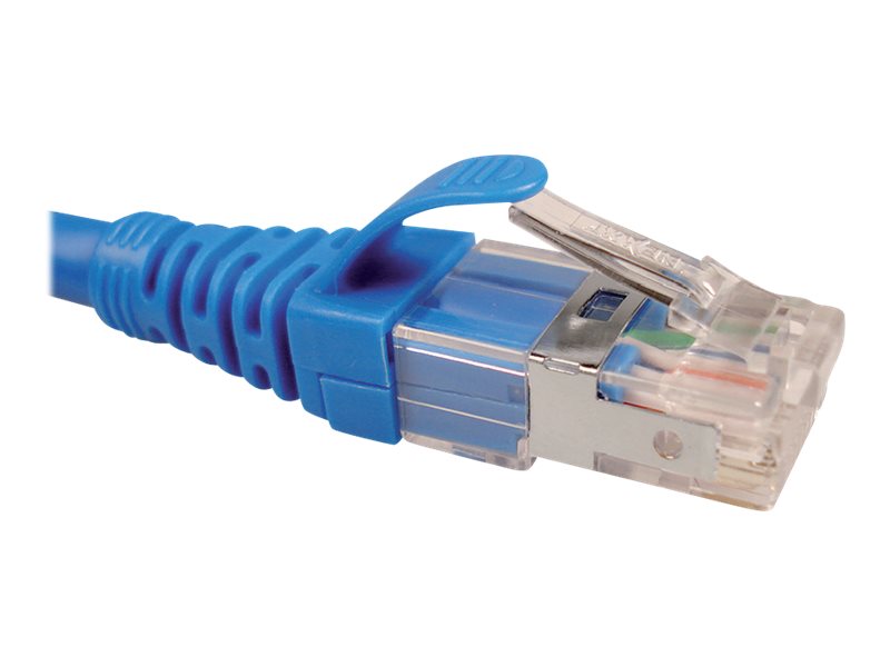Nexxt - Cable de interconexión - RJ-45 (M) a RJ-45 (M) - 91 cm - SFTP - CAT 6a - trenzado - gris-1