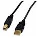 Xtech - USB cable - 3.04 m - 4 pin USB Type B - 4 pin USB Type A - 2.0 male-male mold-5