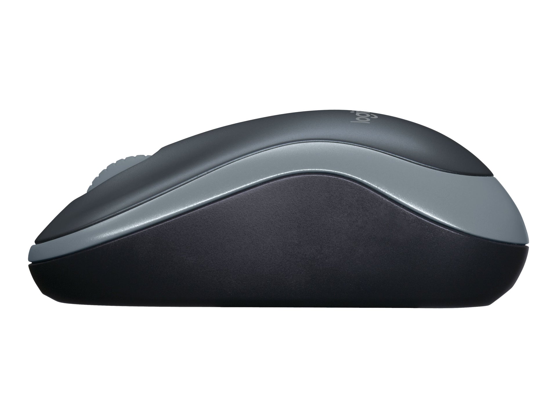 Logitech M185 - Ratón - óptico - 3 botones - inalámbrico - 2.4 GHz - receptor inalámbrico USB - gris vencejo