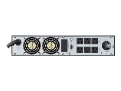 APC Easy UPS On-Line SRV3KRA - UPS (montaje en bastidor) - CA 120 V - 2400 vatios - 3000 VA - RS-232, USB - conectores de salida: 7 - 2U - 19" - con kit del riel-7