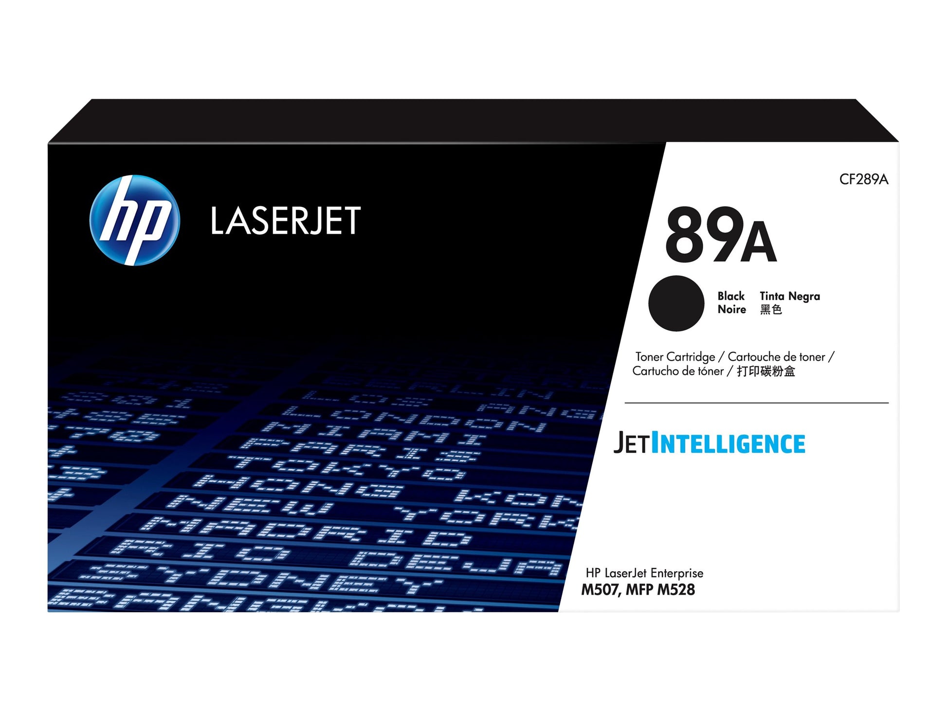 HP 89A - Negro - original - LaserJet - cartucho de tóner (CF289A) - para LaserJet Enterprise M507, MFP M528; LaserJet Enterprise Flow MFP M528-14