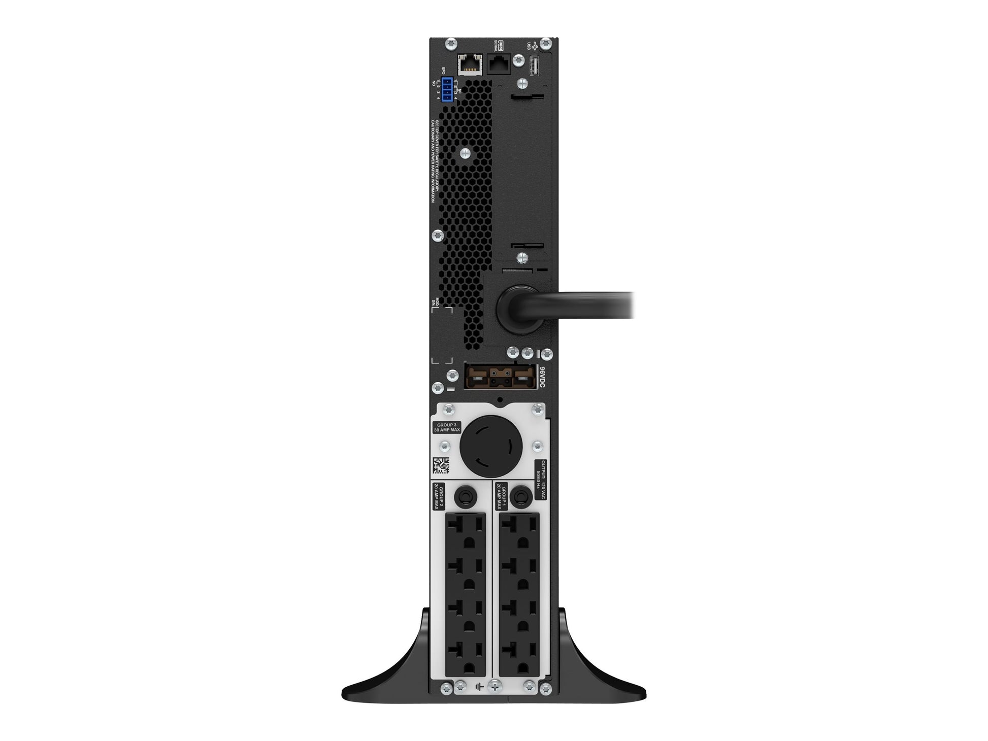 APC Smart-UPS SRT 3000VA - UPS - CA 120 V - 2700 vatios - 3000 VA - RS-232, USB - conectores de salida: 9 - negro-6