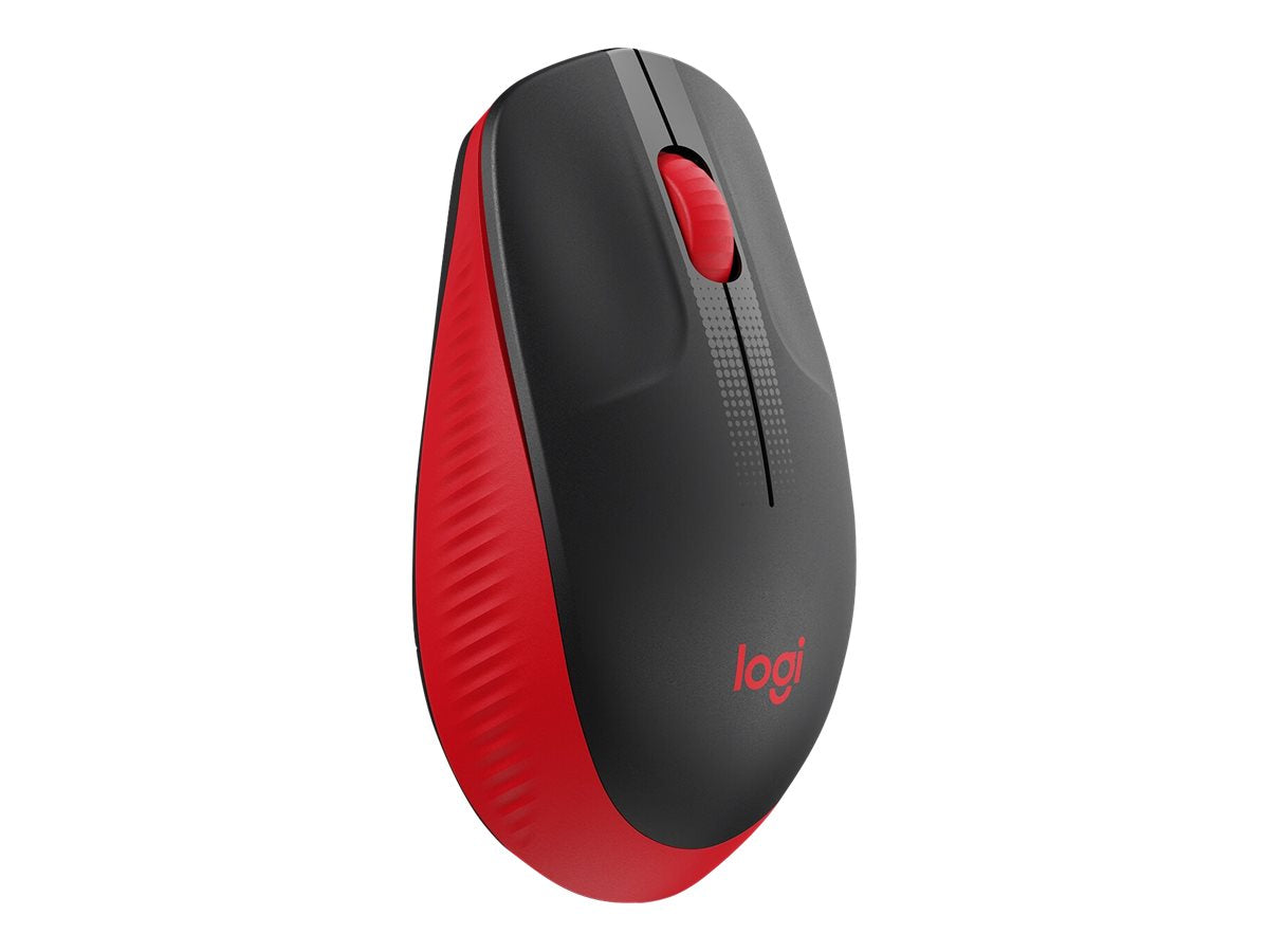 Logitech M190 - Ratón - óptico - 3 botones - inalámbrico - receptor inalámbrico USB - rojo-13