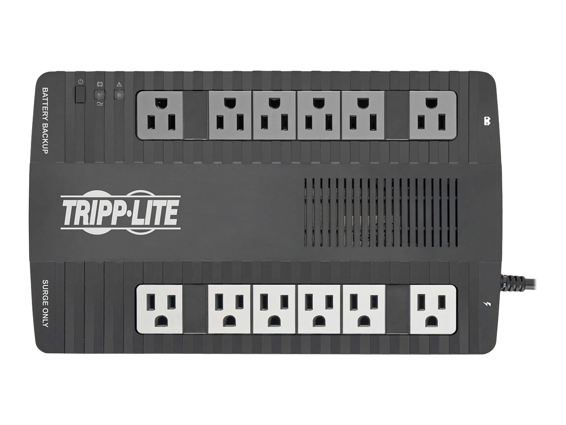 Eaton Tripp Lite Series UPS 750VA 450W Desktop Battery Back Up AVR 50/60Hz Compact 120V USB RJ11 - UPS - CA 120 V - 450 vatios - 750 VA - conectores de salida: 12-14